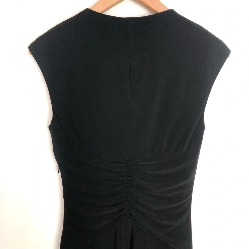 Vintage Laundry by Shelli Segal Sleeveless Ruched Waist Dress